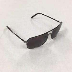 Ermenegildo Zegna Aviators Sunglasses Burgundy